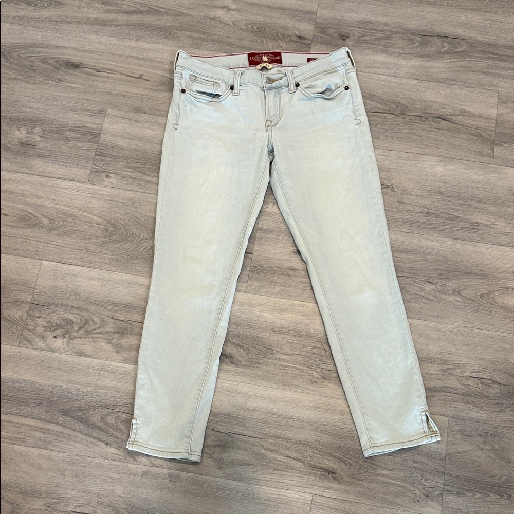Lucky Brand Light Wash Ankle Crop Jeans size 27